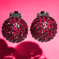 Boucles Swarovski Boules à Clips (s)