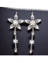 Boucles Swarovski Fleur (s)