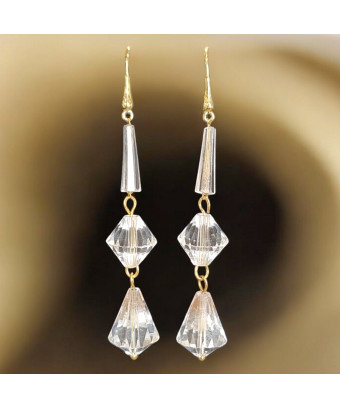 Boucles Cristal de roche...