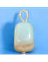 Pendentif Amazonite avec attache dorée (s)