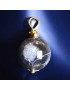 Pendentif Œil de faucon Pierre ronde 10mm (s)