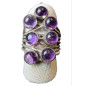 Bague améthyste Argent 925 taille 59