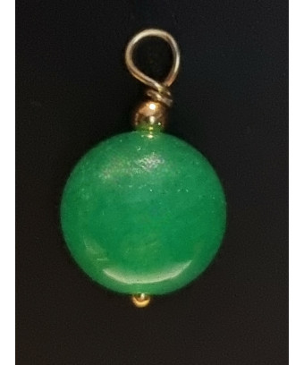 Pendentif Jade Pierre ronde...