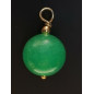 Pendentif Jade Pierre ronde 10mm (s)