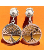 Boucles Œil de tigre Arbre de vie (s)