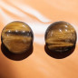Boucles Œil de tigre Rondes à Clips (s)