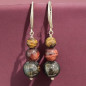 Boucles Œil de tigre de Faucon et de Taureau Boules (s)