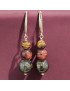 Boucles Œil de tigre de Faucon et de Taureau Boules (s)