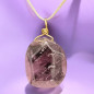 Pendentif Améthyste sur Cordon réglable (s)