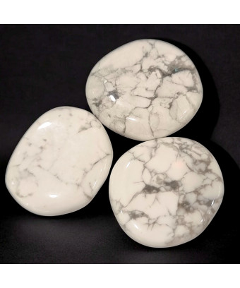 Pierre Plate Howlite (s)