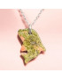 Pendentif Unakite Dauphin avec chaîne (s)
