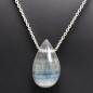 Pendentif Fluorite avec chaîne (s)