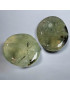 Pierre Plate Prehnite Epidote (s)