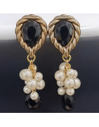 Boucles Bakélite Boules "Créateur" à Clips (s)