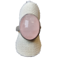 Bague Quartz rose argent 925 Taille 55