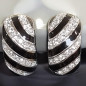 Boucles Bakélite et Swarovski à Clips (s)
