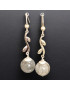 Boucles Labradorite Boules Argent 925 (s)