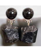 Boucles Bakélite "Créateur" à Clips (s)