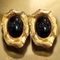 Boucles Bakélite "Créateur" à Clips Dorées (s)