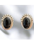 Boucles Onyx Argent 925 (s)