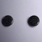 Boucles Email noir Fantaisie "Clou" (s)