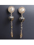 Boucles Hématite Cœurs à Clips Argent 925 (s)