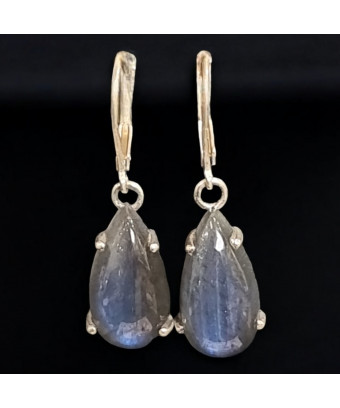 Boucles Labradorite gouttes...