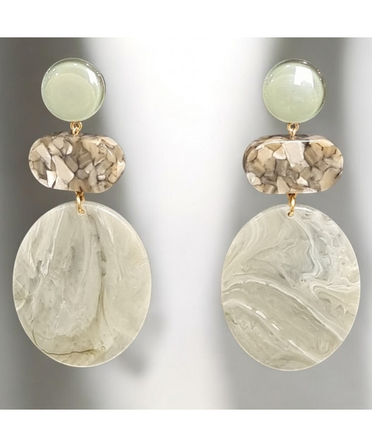 Boucles Bakélite "Créateur" Fantaisie (s)