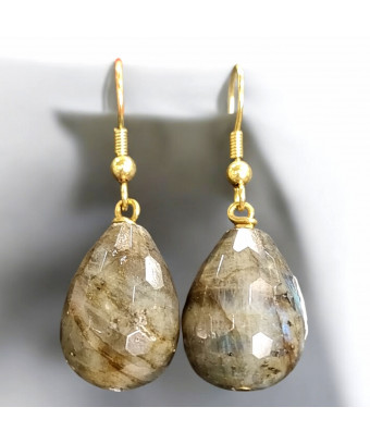 Boucles Labradorite Boules...