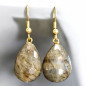 Boucles Labradorite Boules Facettées Plaquées or (s)