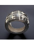Bague Bois de Coco Ethnique Etoiles (s)