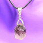 Pendentif Améthyste sur Cordon (s)