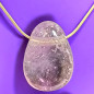 Pendentif Améthyste sur Chaîne dorée (s)