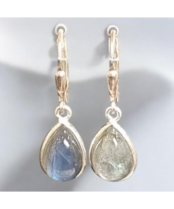 Boucles Labradorite Gouttes...