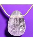 Pendentif Améthyste sur Chaîne dorée (s)