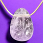 Pendentif Améthyste sur Chaîne dorée (s)