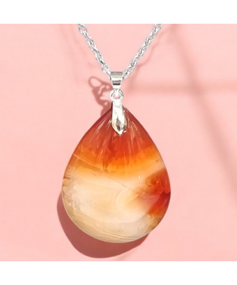 Pendentif Agate de feu...