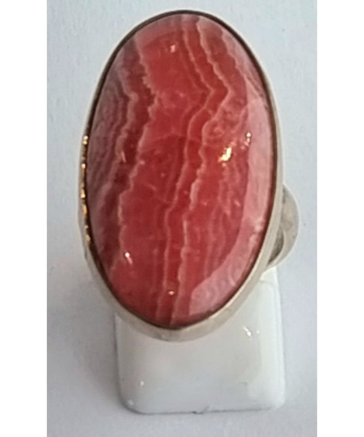 Bague Rhodochrosite argent 925 Taille 57