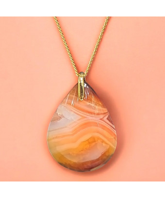 Pendentif Agate de feu...