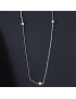 Collier Perles Eau douce Argent 925 (s)