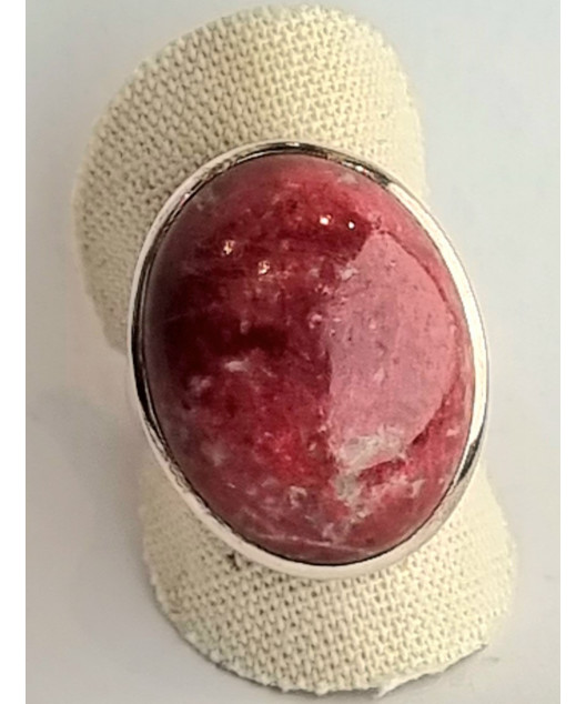 Bague Thulite Argent 925 Taille 59