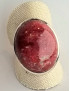 Bague Thulite Argent 925 Taille 59