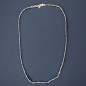 Collier Lapis-lazuli Plaqué or (s)