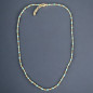 Collier Turquoise Plaqué or (s)