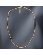 Collier Corail Plaqué or (s)