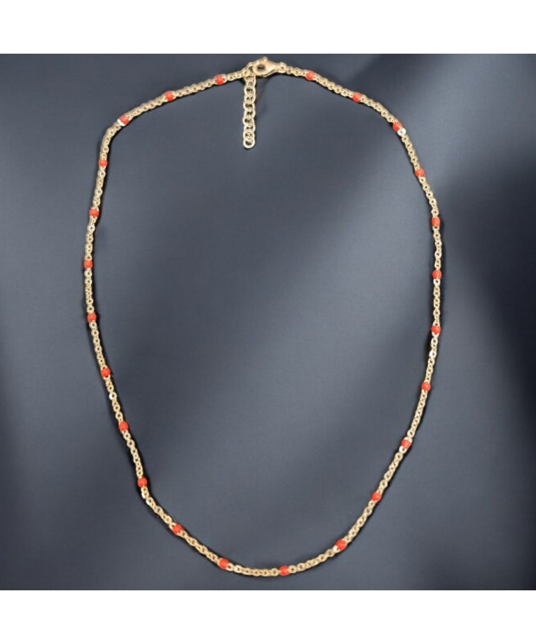 Collier Corail Plaqué or (s)