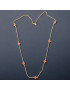 Collier Corail de l'Adriatique Argent Plaqué or (Vermeil) (s)