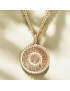 Pendentif Soleil avec chaîne Plaqué or (s)