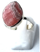 Bague Rhodochrosite argent 925 Taille 59