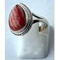 Bague Rhodochrosite argent 925 Taille 54